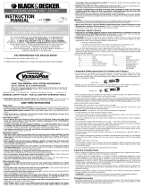 Black & Decker VP3500 User manual