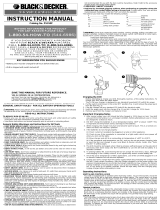 Black & Decker PS310 User manual
