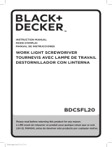 Black & Decker BDCSFL20C User manual