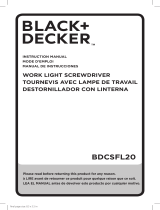 BLACK+DECKER BDCSFL20C User manual