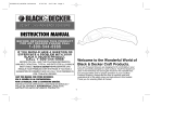 Black & Decker SZ360T User manual