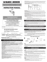 Black & Decker 7190 User manual