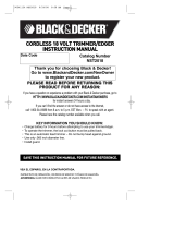 BLACK+DECKER NST2018 User manual
