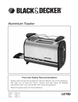 Black & Decker LET82 User manual