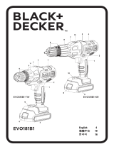 BLACK+DECKER EVO181B1 User manual