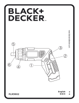 Black & Decker PLR3602 User manual