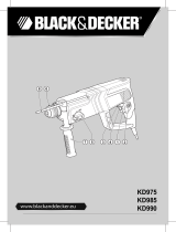 BLACK+DECKER KD985 User manual