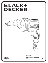 BLACK+DECKER TP550 User manual