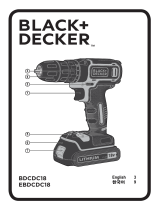 Black & Decker EBDCDC18 User manual