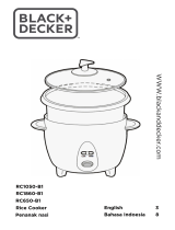 Black & Decker RC650 User manual