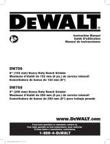 DeWalt DW758 3/4 HP Cast Iron Industrial  Owner's manual