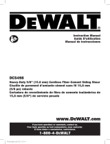 DeWalt DCS498M1 User manual