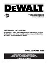 DeWalt DWE4997VS User manual