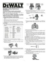 DeWalt D518005 User manual