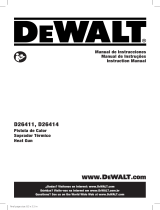 DeWalt D26411-BR User manual