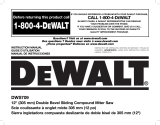 DeWalt DWS709 User manual