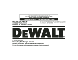 DeWalt DW802G User manual