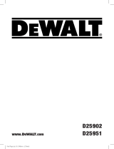 DeWalt D25902K User manual