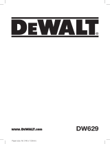 DeWalt DW629 User manual