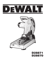 DeWalt D28870 User manual