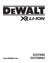 DeWalt DCF899 User manual
