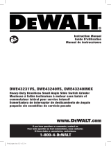 DeWalt DWE43240INOX User manual