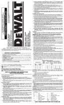 DeWalt D25899 User manual