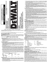 DeWalt D28605 User manual