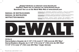 DeWalt DCG412M2-BR User manual