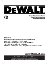 DeWalt DCG414T2-AR User manual