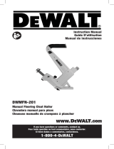 DeWalt DWMFN-201 User manual
