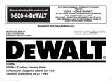 DeWalt DCN692M1 User manual