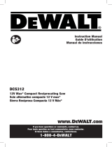 DeWalt DCS312G1 User manual