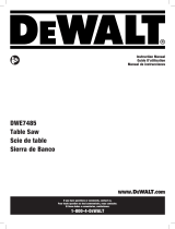 DeWalt DWE7485 Owner's manual