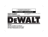 DeWalt DCG412L2 User manual