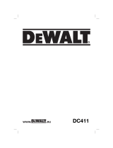 DeWalt DC411 T 1 Owner's manual