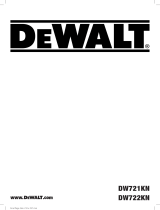 DeWalt DW721KN User manual