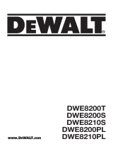DeWalt DWE8200PL User manual