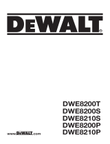 DeWalt DWE8200S User manual