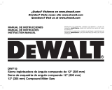 DeWalt DW715 User manual