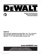 DeWalt DCS575T2-B2 User manual