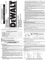 DeWalt DWE304 User manual