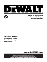 DeWalt DWE497 User manual