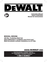 DeWalt DCS354B User manual