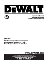 DeWalt DCS369P1 User manual