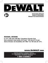 DeWalt DCS566 User manual