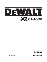 DeWalt DCF894 User manual