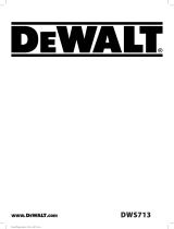 DeWalt DWS713 User manual
