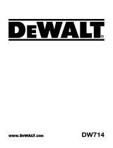 DeWalt DW714 User manual
