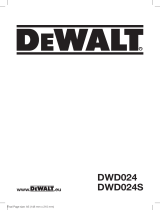 DeWalt DWD024 User manual